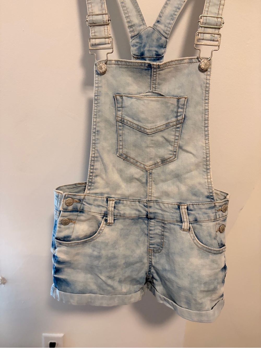 Blue Spice Light Blue Denim Overalls